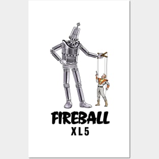 Robert the Robot from 'Fireball XL5' Posters and Art